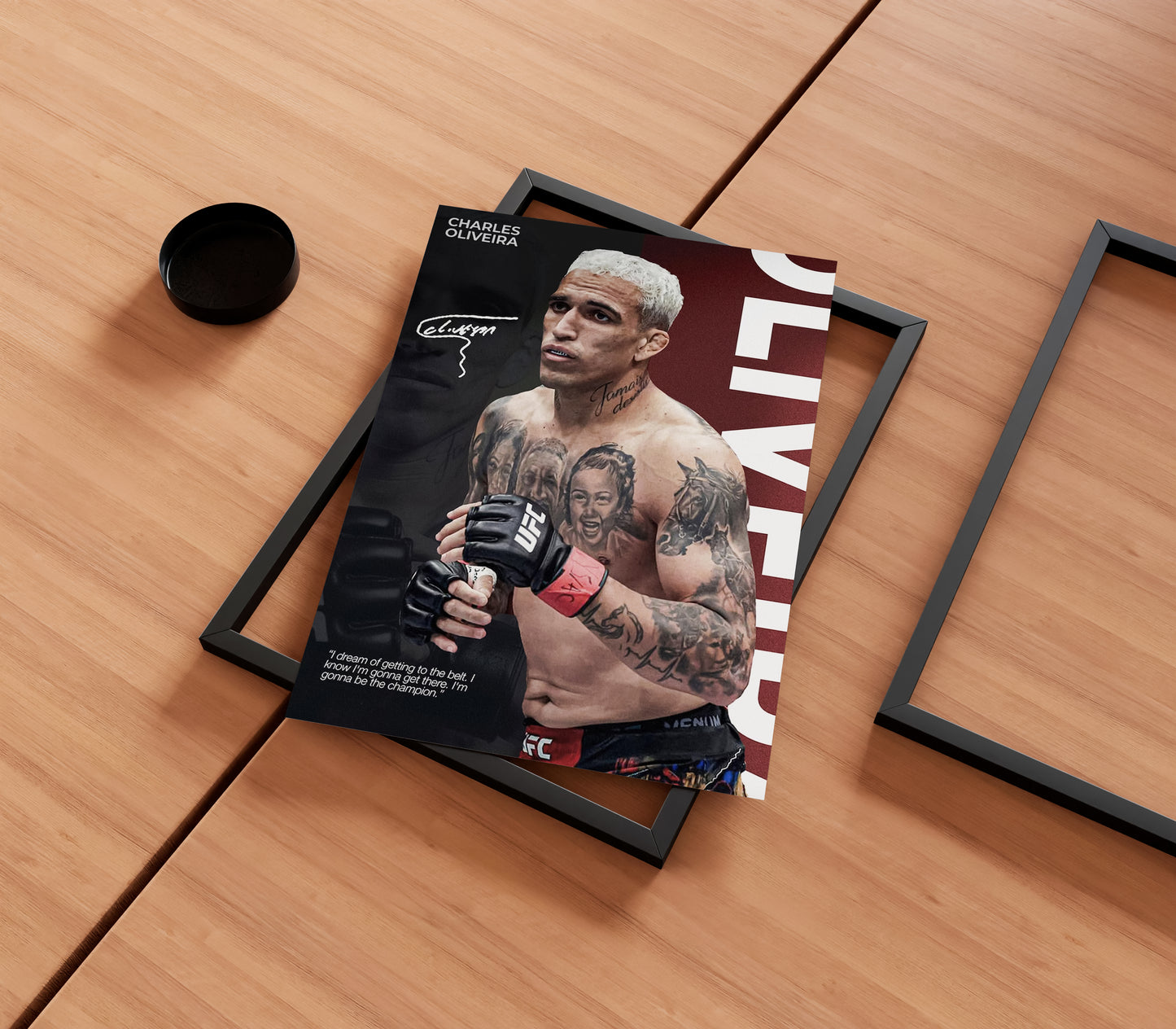 Charles Oliveira Poster