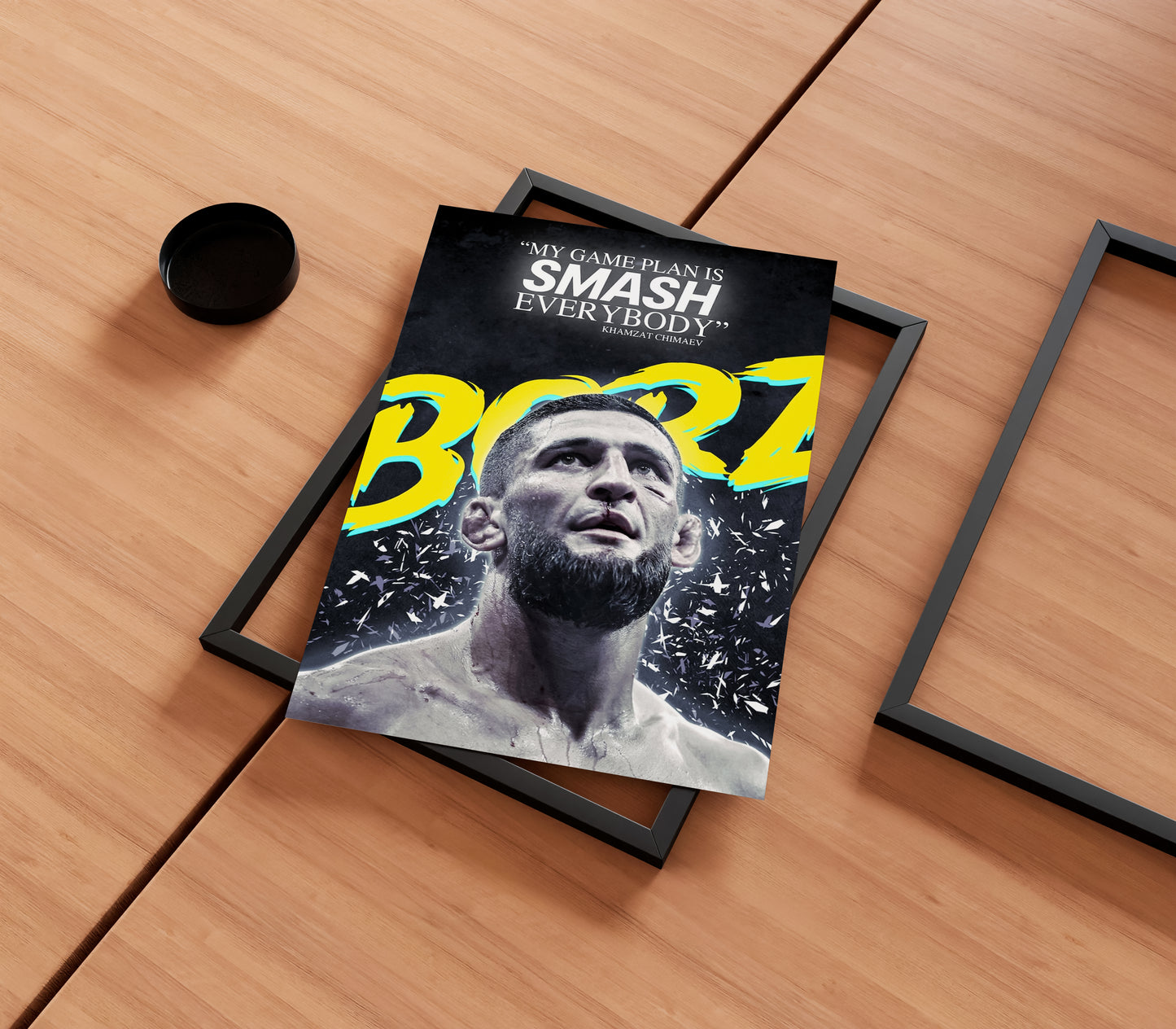 Khamzat Chimaev Poster