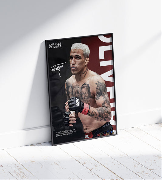 Charles Oliveira Poster