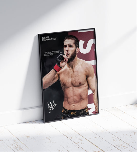 Islam Makhachev Poster