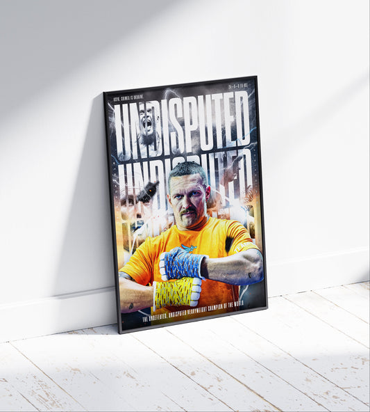 Oleksandr Usyk Poster