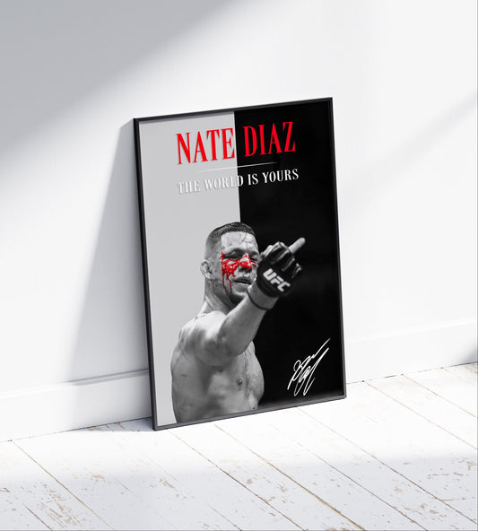 Nate Diaz Poster