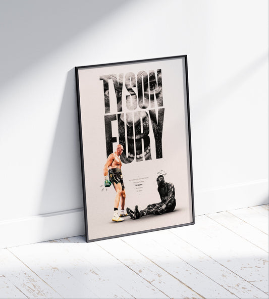 Tyson Fury Poster